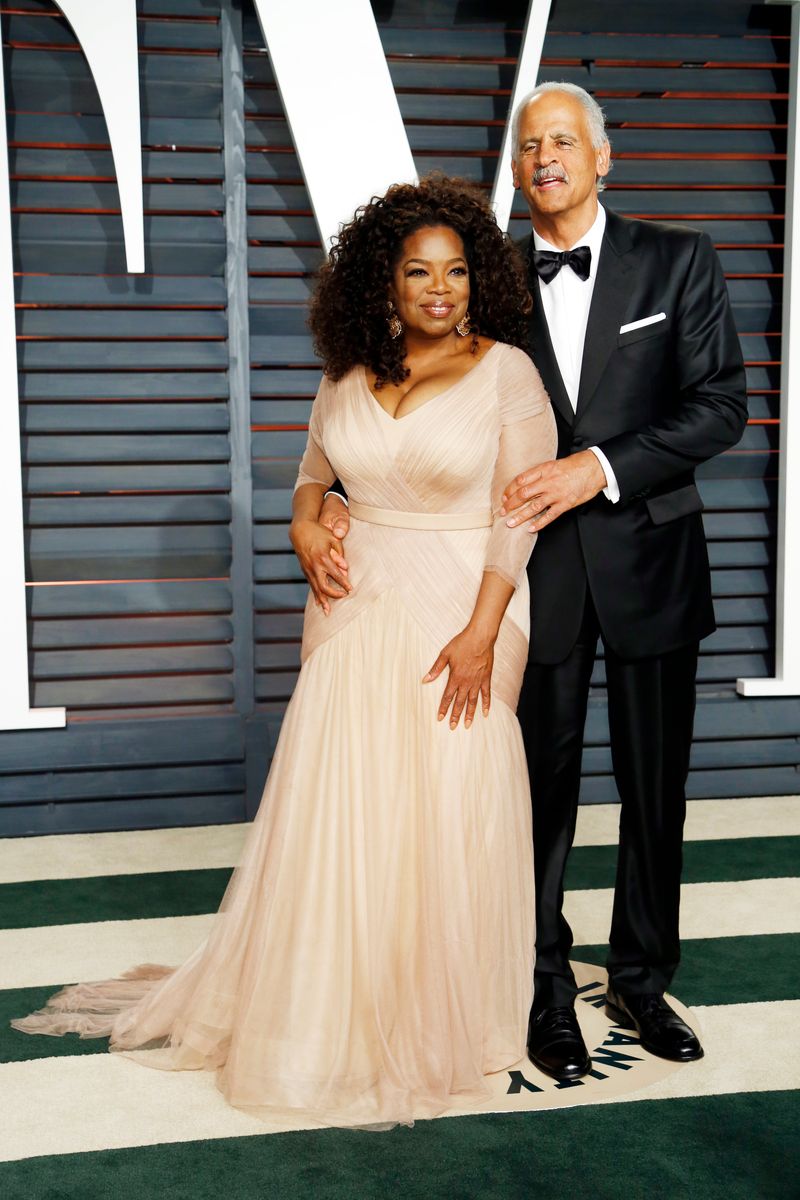 Oprah Winfrey, Stedman Graham Vanity Fair Oscar Party