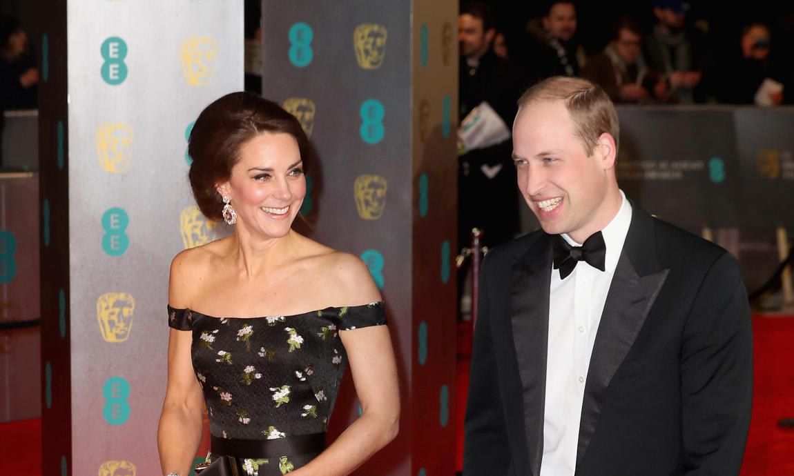 Kate made her EE British Academy Film Awards debut in 2017