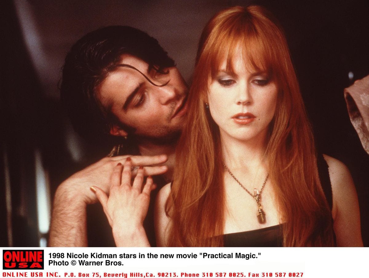 1998 Nichole Kidman stars in the new movie "Practical Magic."