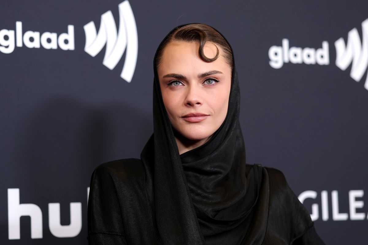 Cara Delevingne asiste a la 37ª edición anual de los GLAAD Media Awards en el Beverly Hilton el 5 de marzo de 2026 en Beverly Hills, California. (Foto de Brianna Bryson/WireImage)