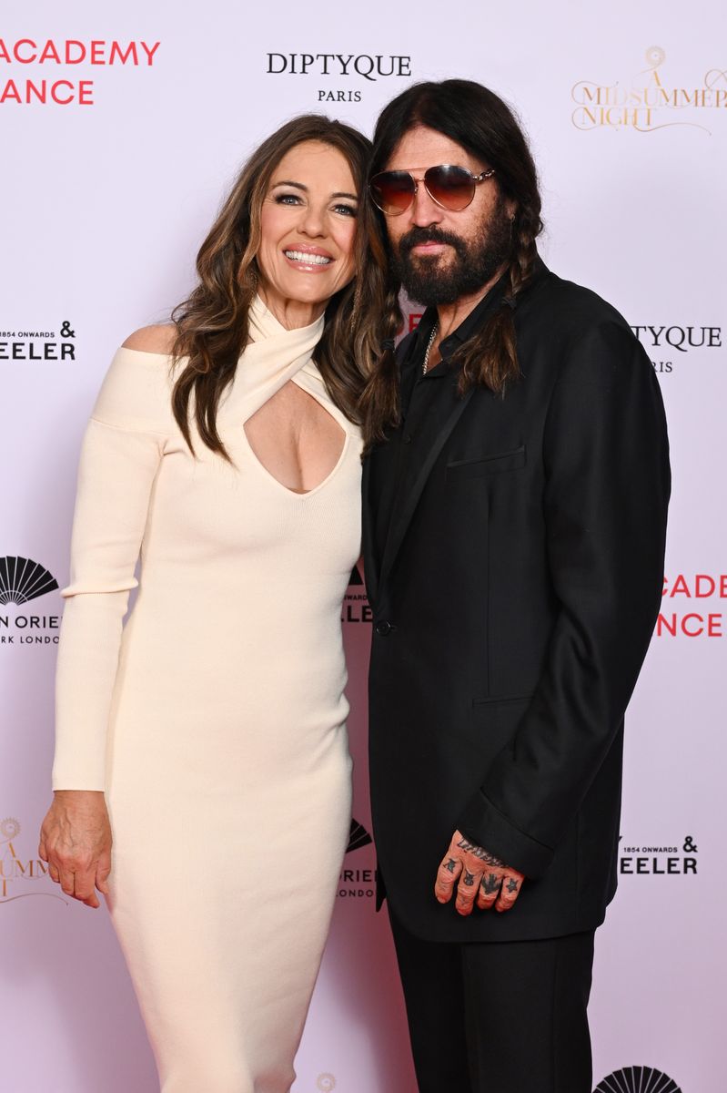 Elizabeth Hurley and Billy Ray Cyrus enjoy a 'magical' and PDA filled getaway to Scotland