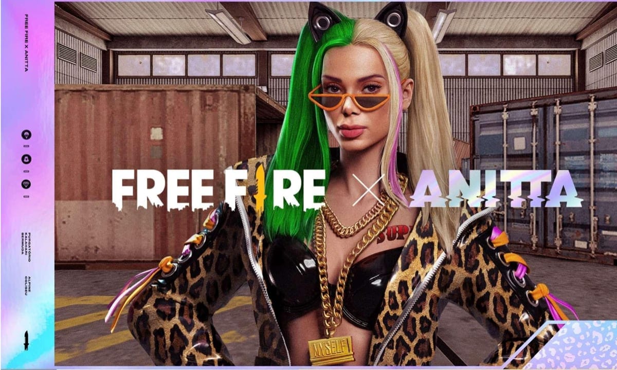 Anitta in Free Fire
