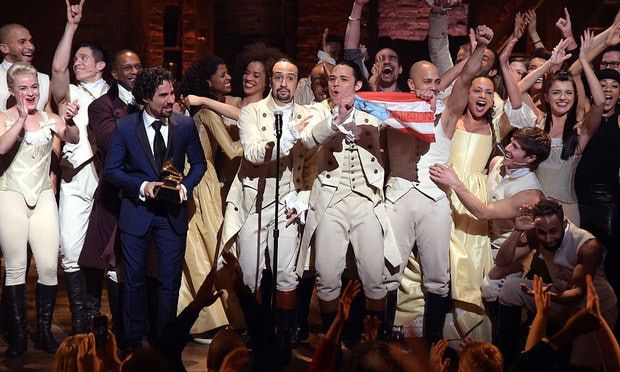 <i>Hamilton</i> has already won a Grammy Award.
<br>
Photo: Getty Images