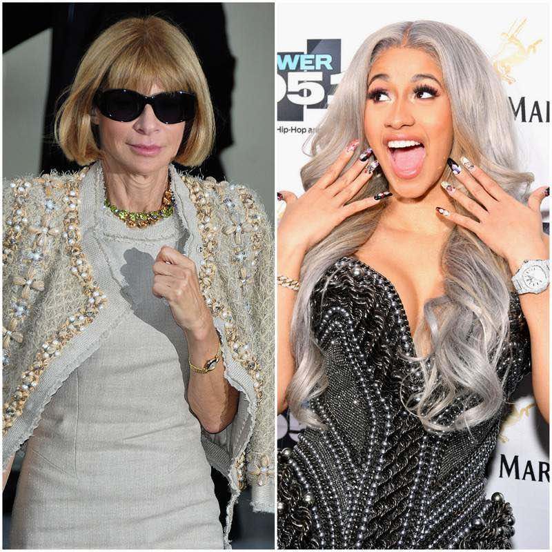 cardi b anna wintour