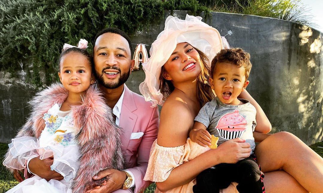 Chrissy Teigen and John Legend family