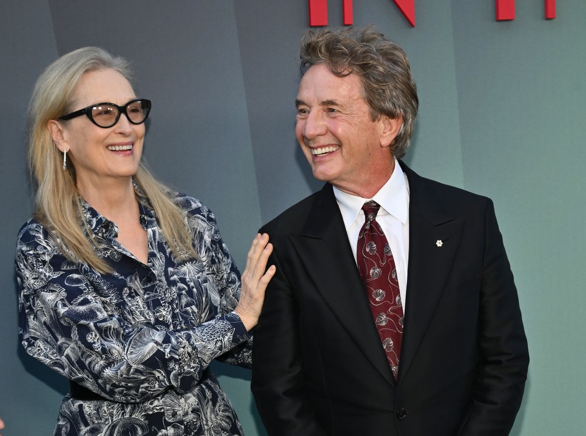 Streep and Short play each other's love interests on "Only Murders in the Building"