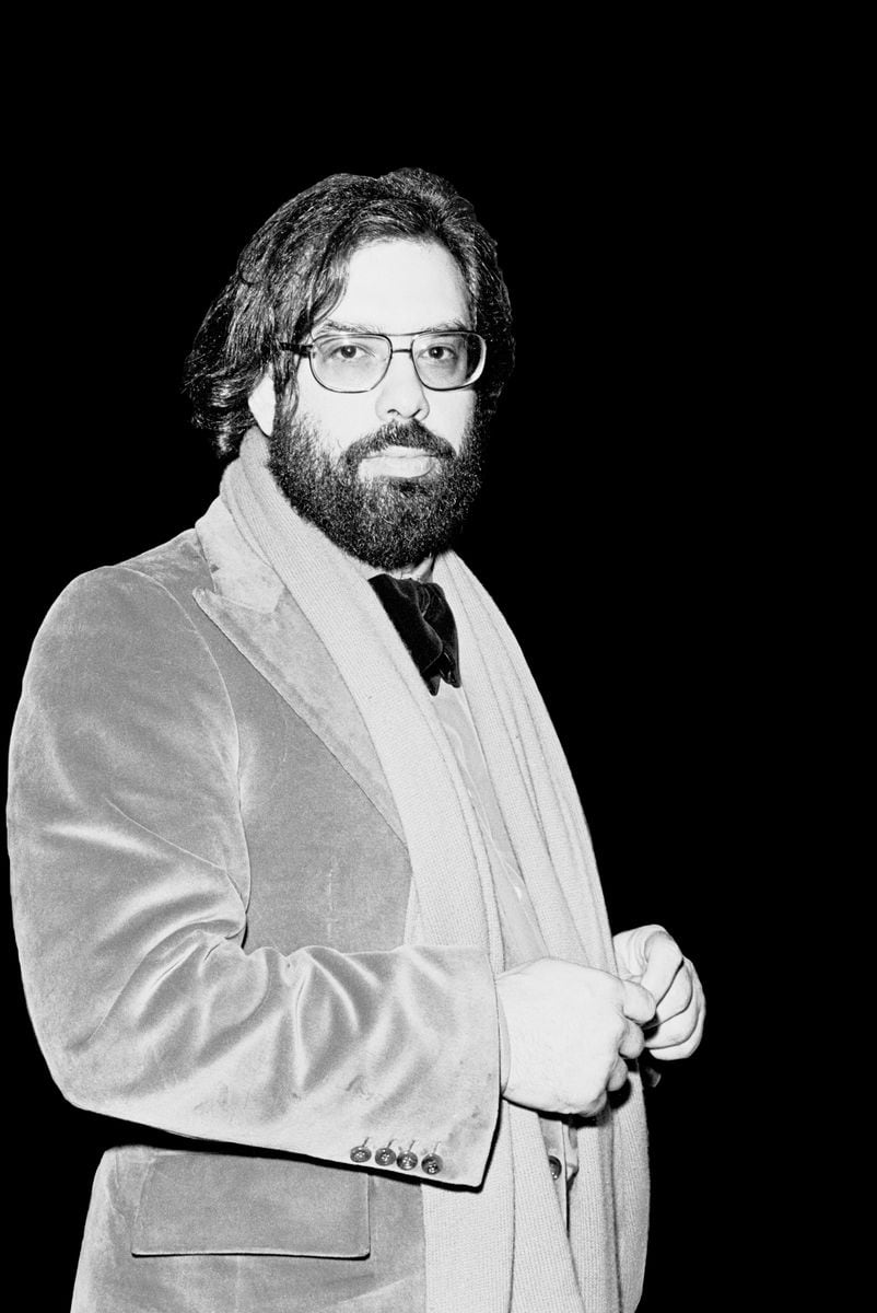 Movie director Francis Ford Coppola posing for a photo on March 14, 1972 in New York, New York. 