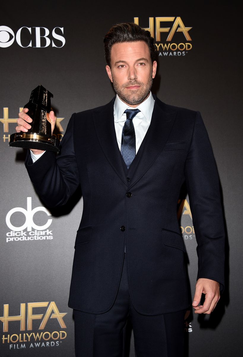 Ben Affleck won the Hollywood Film Award for 'Gone Girl' at the18th Annual Hollywood Film Awards
