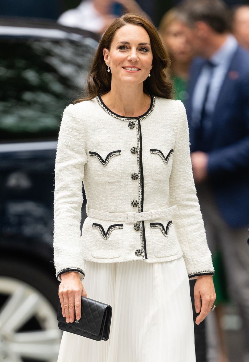 Catherine, Princess of Wales during the reopening of the National Portrait Gallery at National Portrait Gallery