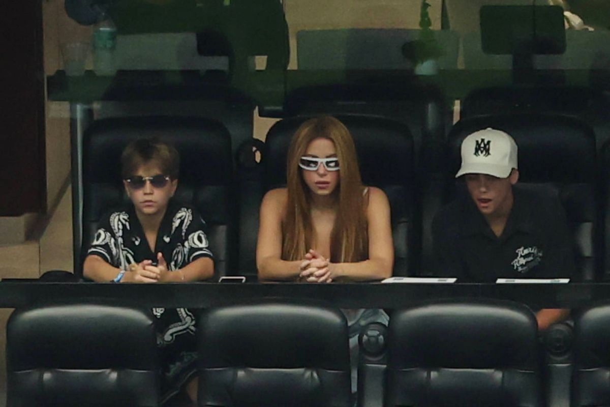 
Shakira attends the 2026 FIFA World Cup Group J match between Argentina and Austria at AT&T Stadium on June 22, 2026, joined by her children, Milan Piqué Mebarak and Sasha Piqué Mebarak.

The Colombian superstar is seen enjoying the high-stakes match in Arlington, as Argentina faces Austria in a World Cup Group J fixture in United States.