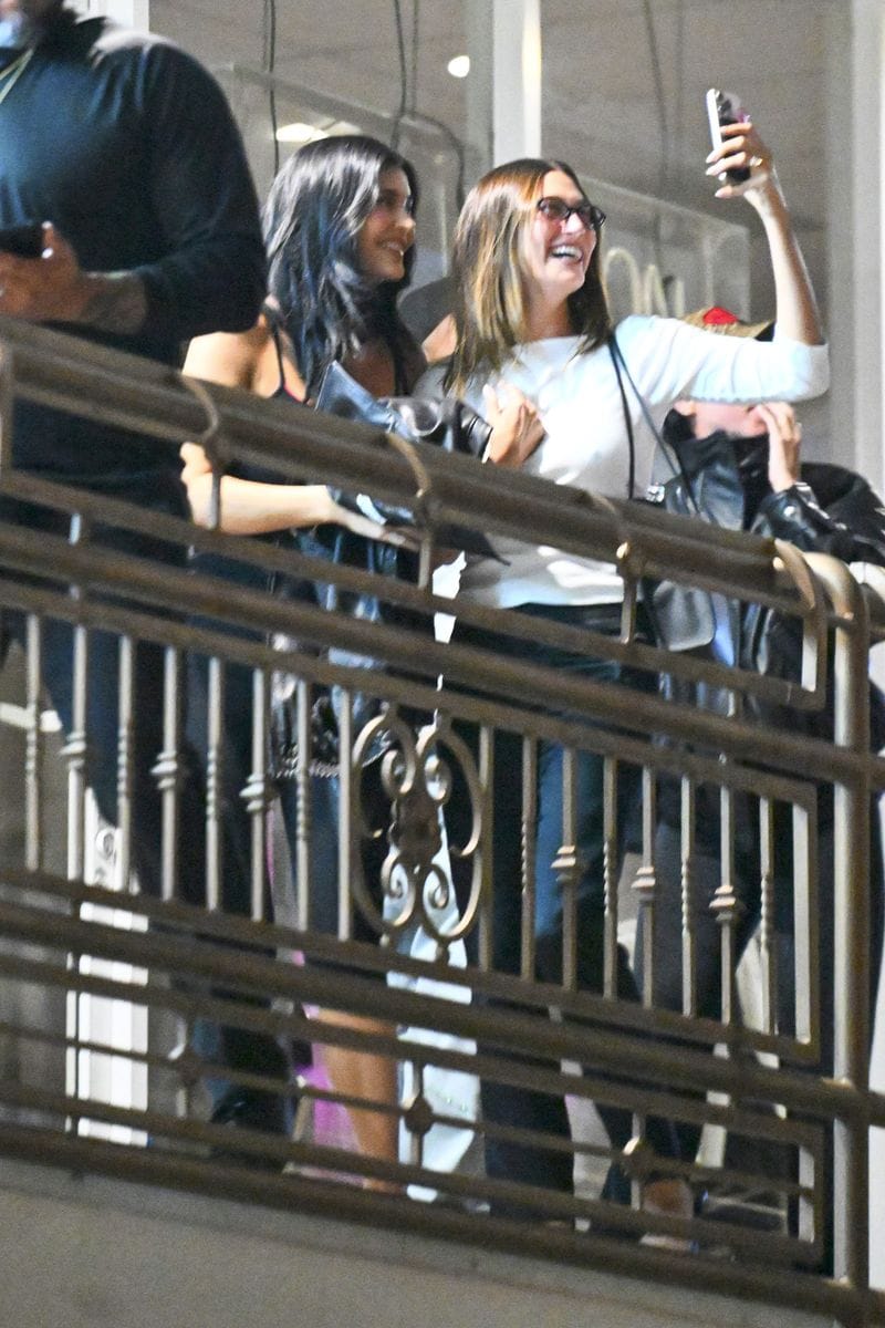 Hailey Bieber, Victoria Villarroel, and makeup artist Ariel Tejada were all there to celebrate and support the launch.