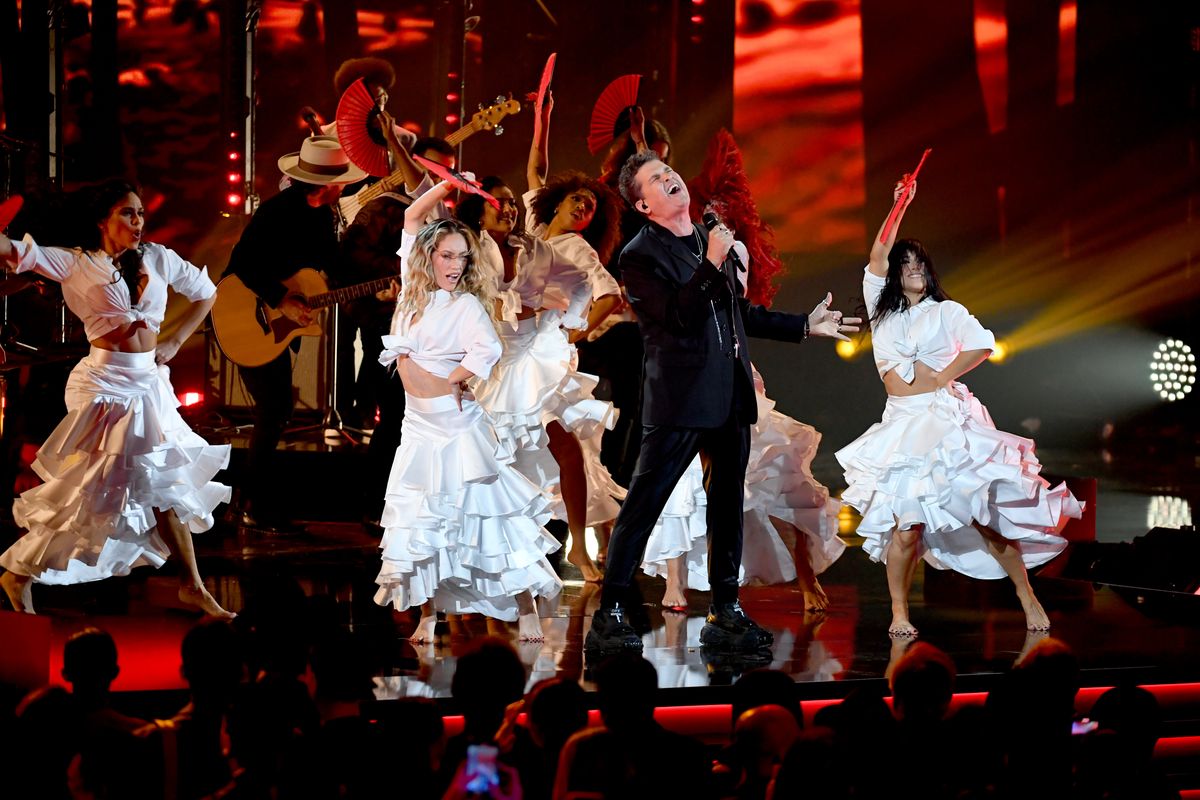 Carlos Vives performs onstage during the 25th Annual Latin GRAMMY Awards 