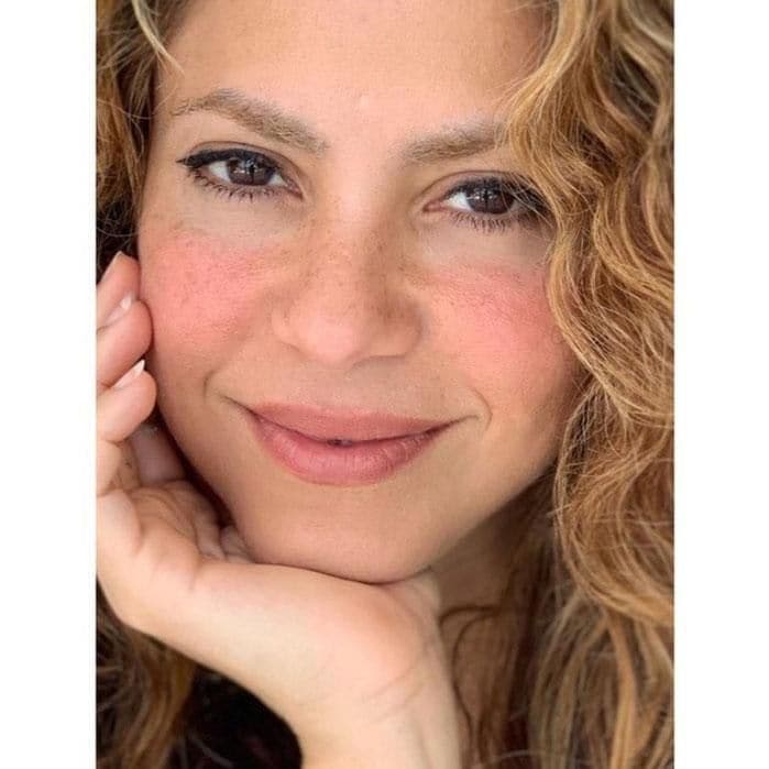 Shakira's son Sasha takes her picture