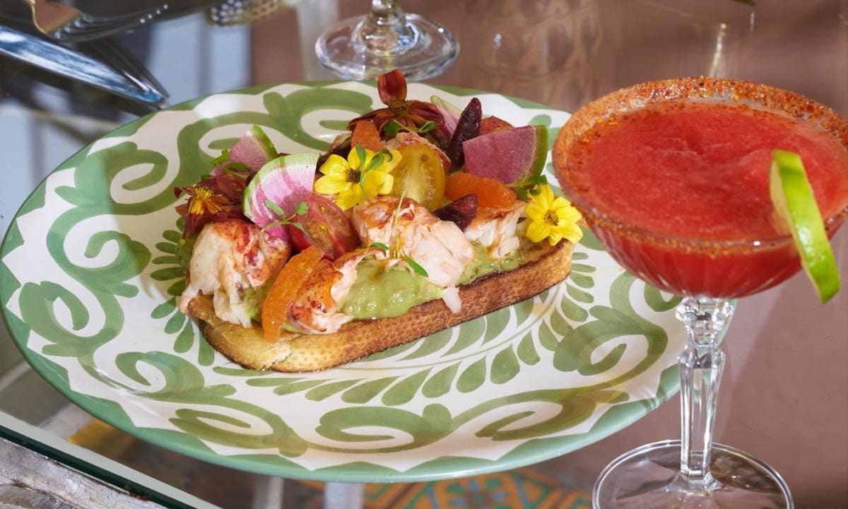 lobster avocado toast.
