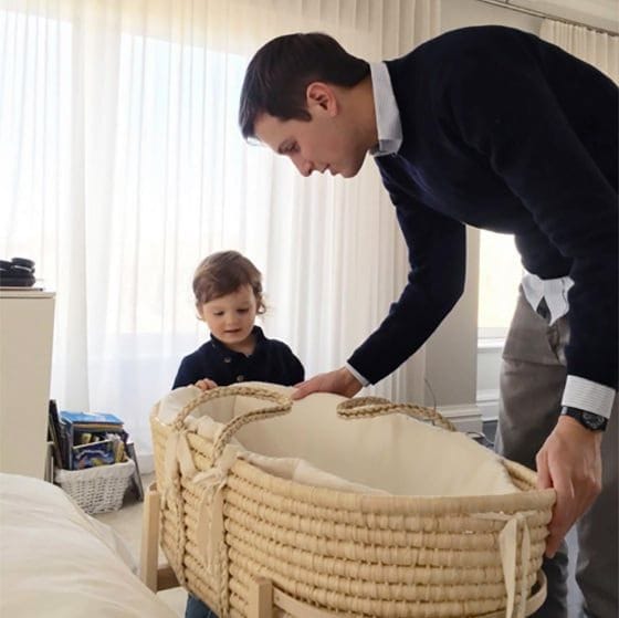 Ivanka captured a picture of her boys' club.
<br>
Photo: Instagram/ivankatrump