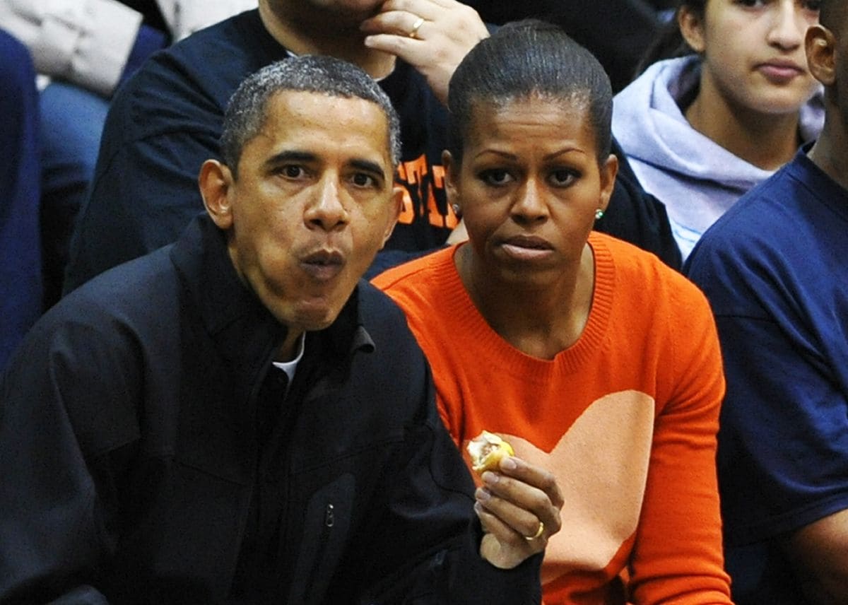 Barack probably just really enjoys his food
