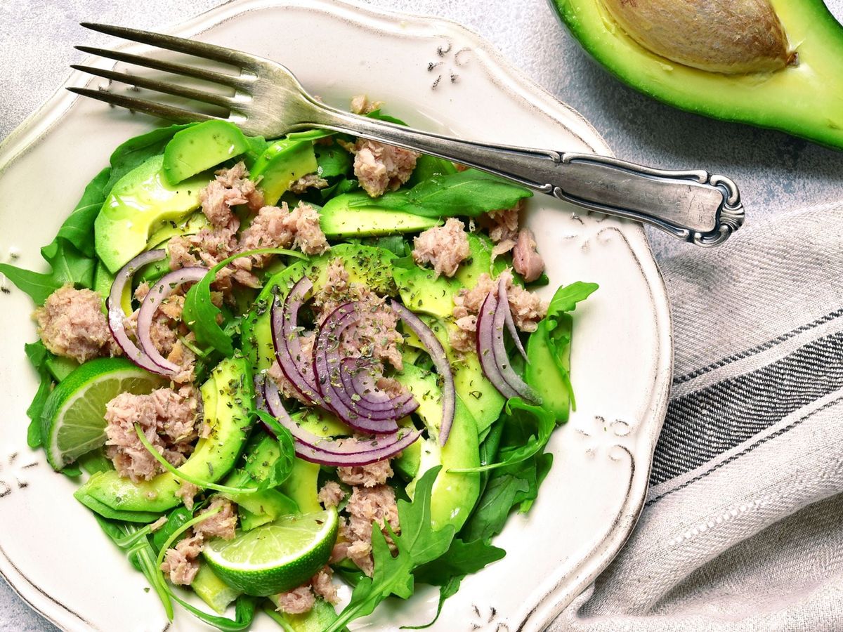 Avocado and tuna, the perfect combination
