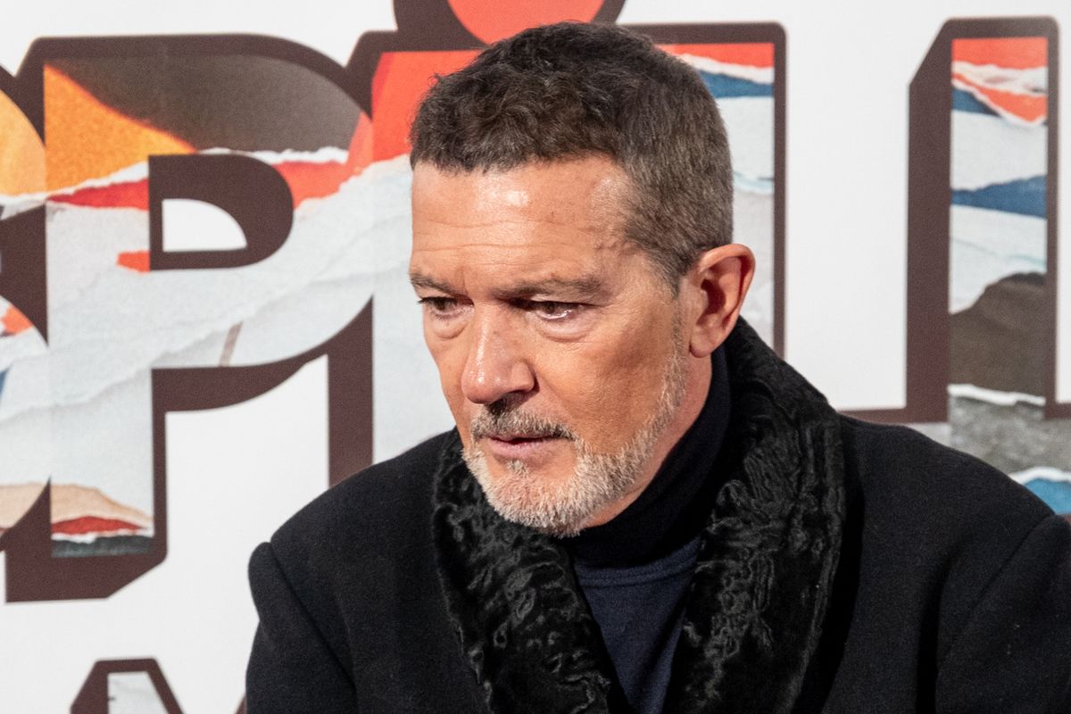 Antonio Banderas attends the "Godspell" photocall at PavÃ³n Theater.