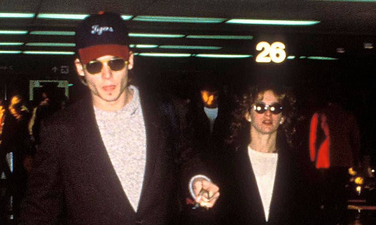 Johnny Depp and Jennifer Grey