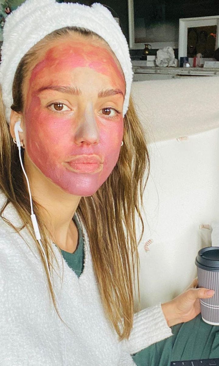 Jessica Alba beauty routine