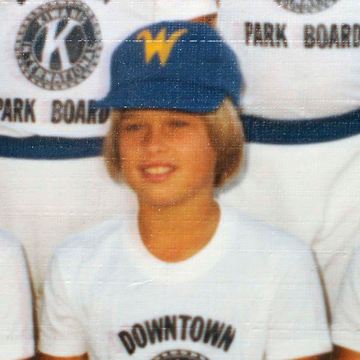 Brad Pitt as a kid