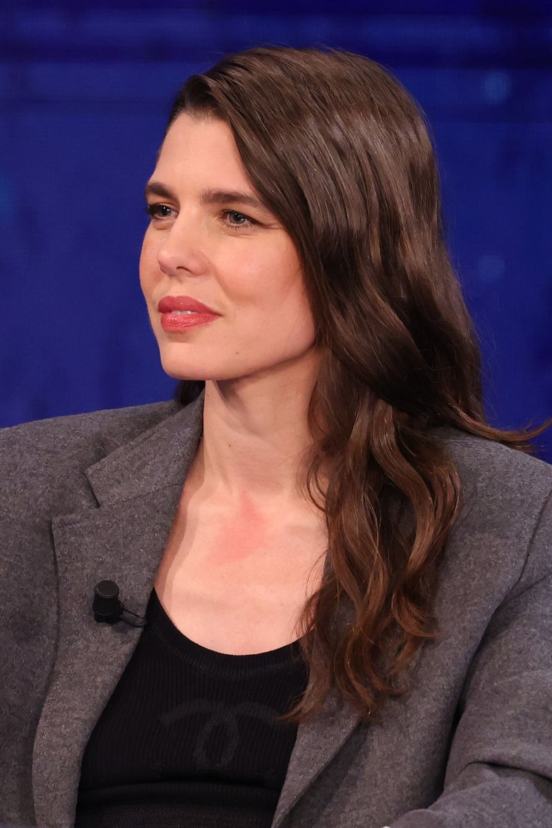 Charlotte Casiraghi appeared on Che Tempo Che Fa to discuss her new book and share personal memories of her family.