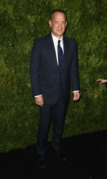 Tom Hanks was honored at the Museum of Modern Art in NYC for his career achievements.
Photo: Nicholas Hunt/WireImage
