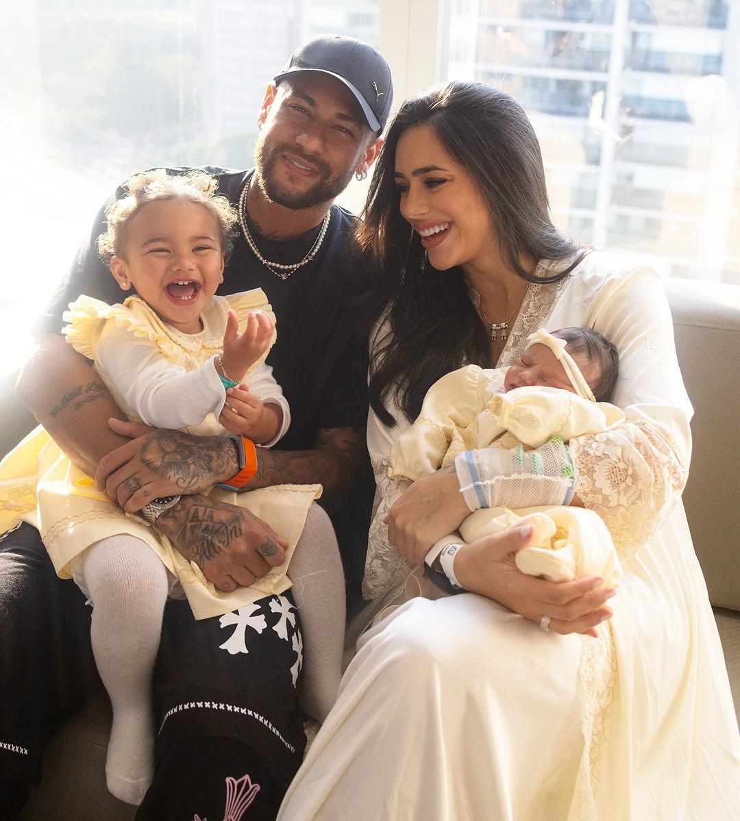 Baby Mel is here: Neymar and Bruna expand their family