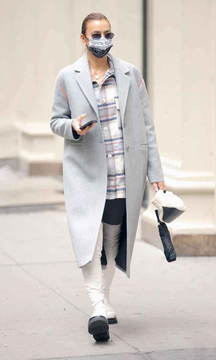 Irina Shayk in NYC