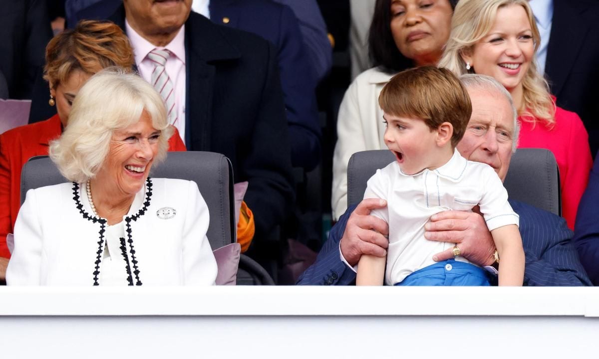 The Duchess of Cornwall has five grandchildren and five stepgrandchildren