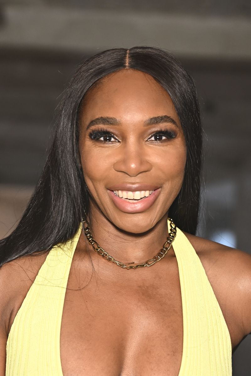 Venus Williams attends the Lacoste Paris Womenswear Spring-Summer 2025 show as part of Paris Fashion Week on October 01, 2024 in Paris, France. (Photo by Stephane Cardinale - Corbis/Corbis via Getty Images)