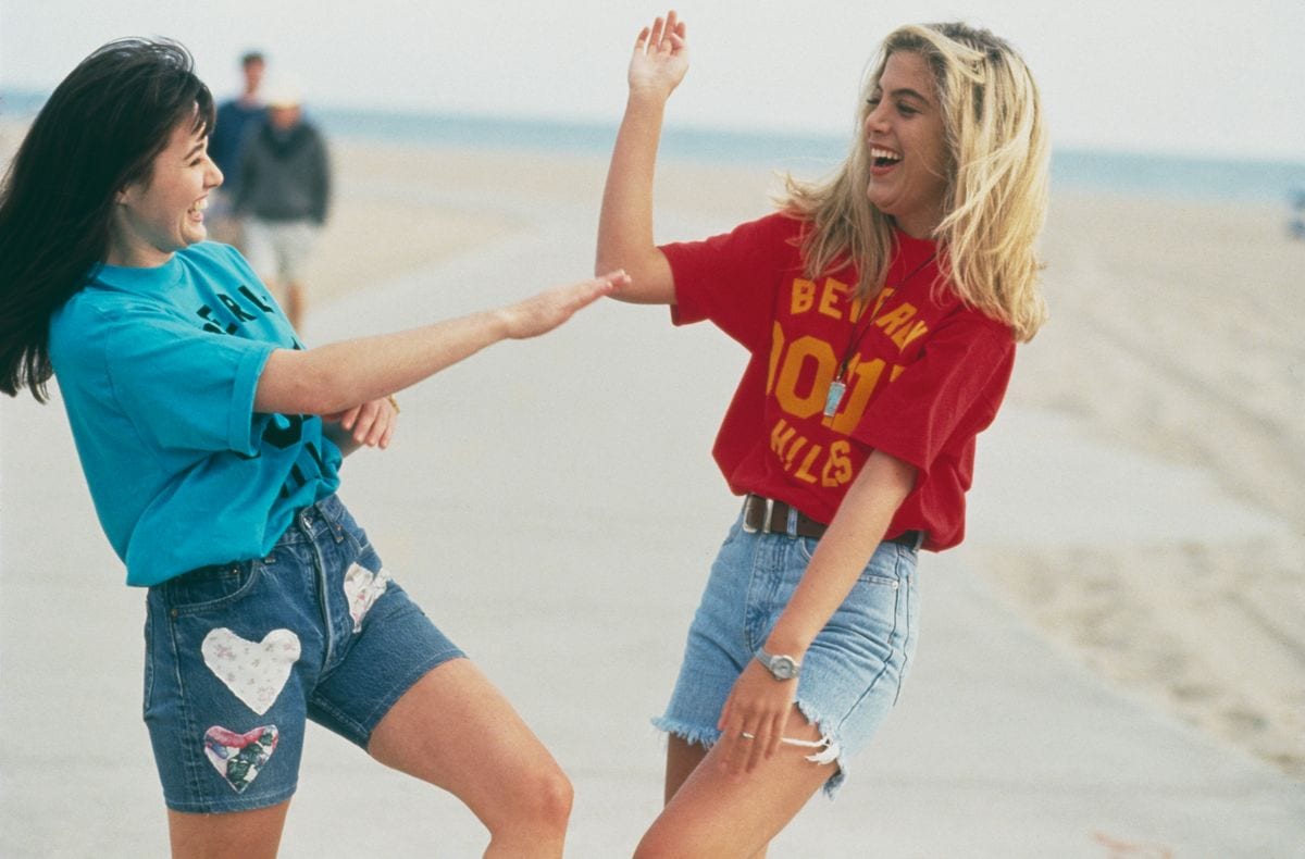 Beverly Hills, 90210 - Shannen Doherty and Tori Spelling