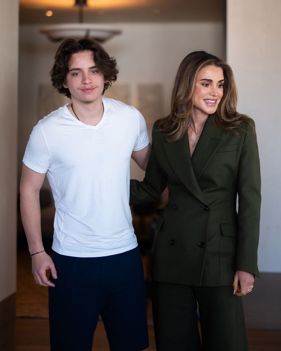 Queen Rania Goes From the White House to Georgetown for a Special Reunion With Prince Hashem