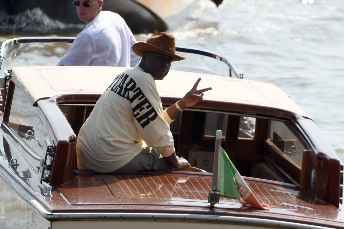 Corey Gamble is seen ahead of Jeff Bezos and Lauren Sanchez's wedding on June 25, 2025 in Venice, Italy. 