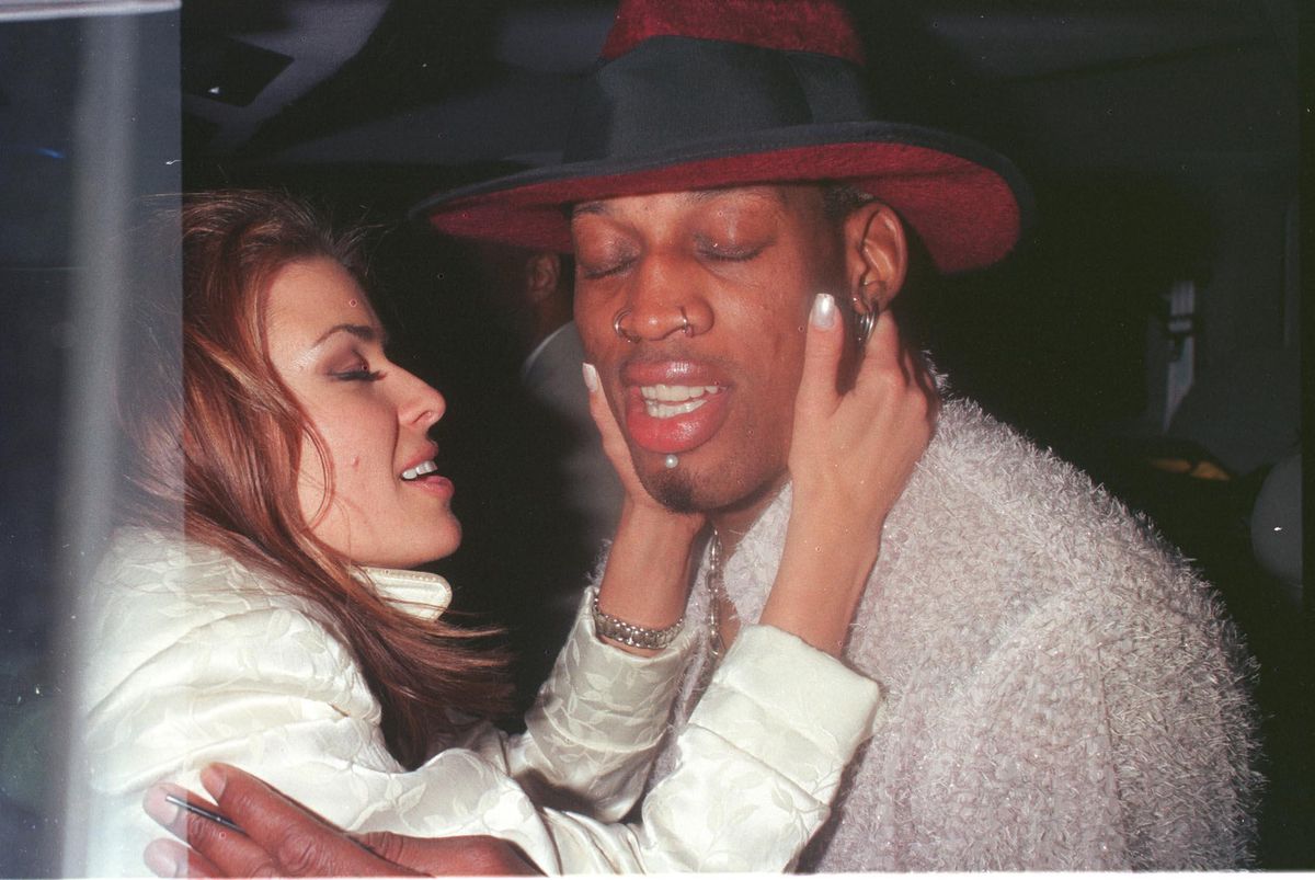 The actress reflected on her whirlwind marriage to Dennis Rodman nearly three decades later