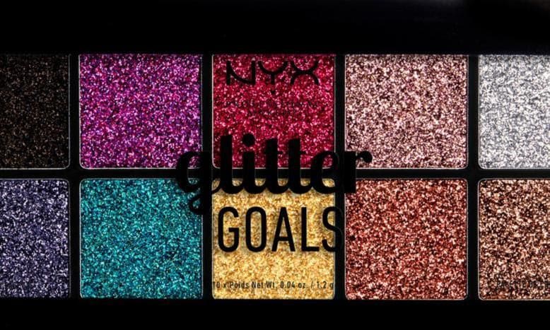 NYX Professional Makeup Glitter Goals Cream Pro Palette