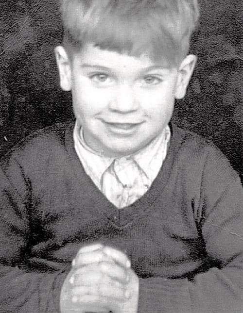 Ozzy as a little boy 