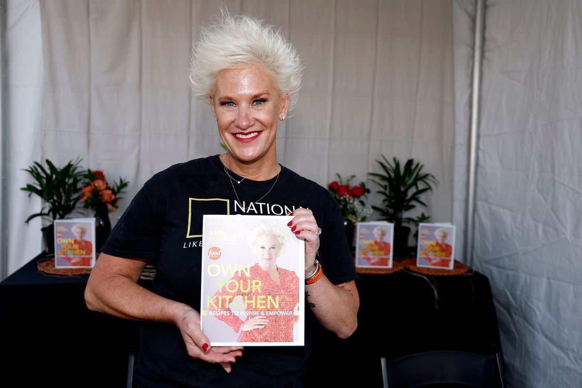 Burrell is the author of two cookbooks