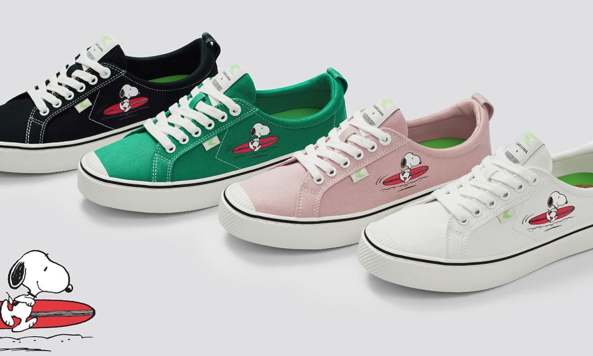 Peanuts and Cariuma sneakers collaboration