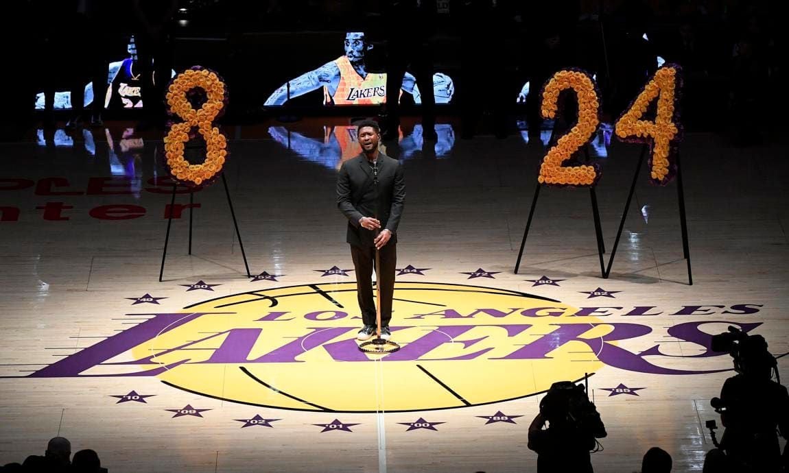 usher la lakers