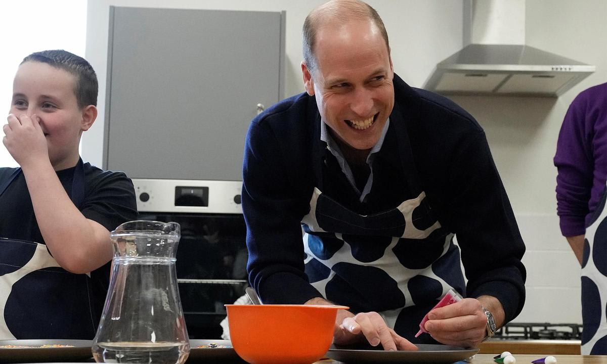 Prince William said the Princess of Wales is the "arty one"