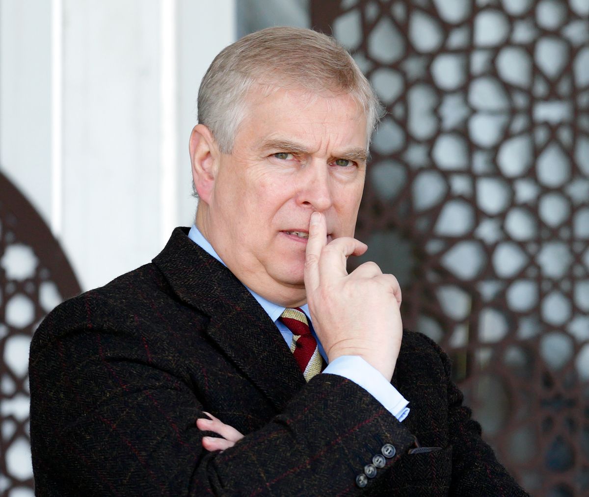 WINDSOR, UNITED KINGDOM - MAY 12: (EMBARGOED FOR PUBLICATION IN UK NEWSPAPERS UNTIL 48 HOURS AFTER CREATE DATE AND TIME) Prince Andrew, Duke of York attends the Endurance event on day 3 of the Royal Windsor Horse Show in Windsor Great Park on May 12, 2017 in Windsor, England. (Photo by Max Mumby/Indigo/Getty Images)