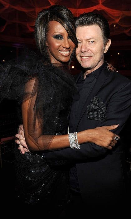 The musician and wife Iman lived in the apartment from 1992 until 2002.
Photo: Getty Images