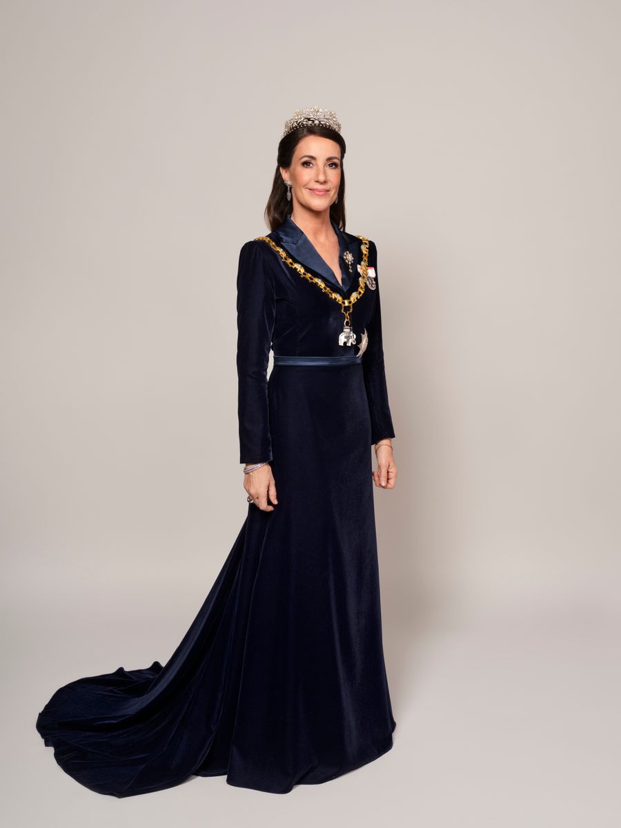 Princess of Marie of Denmark new gala portrait