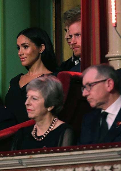 meghan markle ms black dress