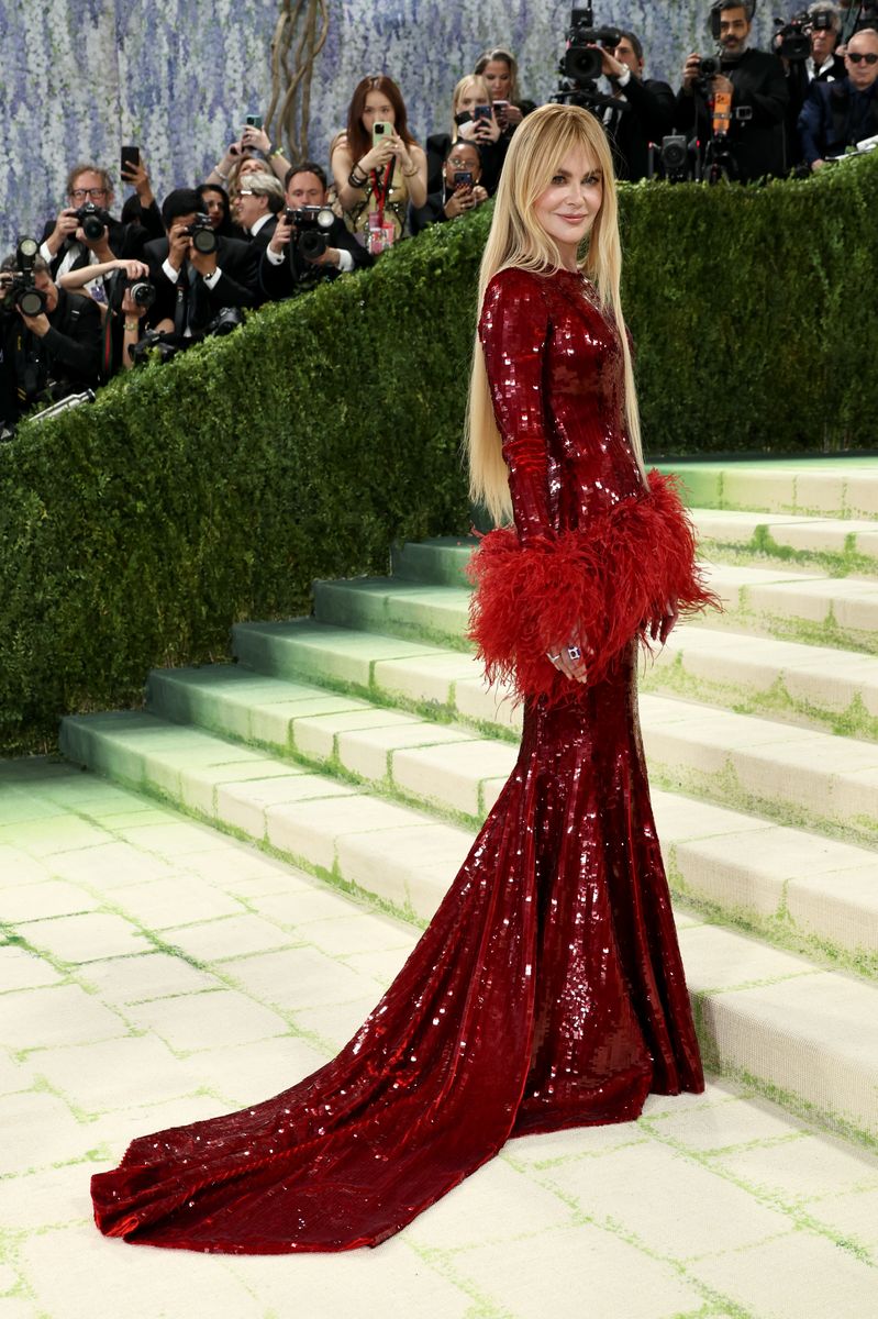 NEW YORK, NEW YORK - MAY 04: Nicole Kidman attends the 2026 Met Gala celebrating "Costume Art" at the Metropolitan Museum of Art on May 04, 2026 in New York City. (Photo by Jamie McCarthy/Getty Image s)