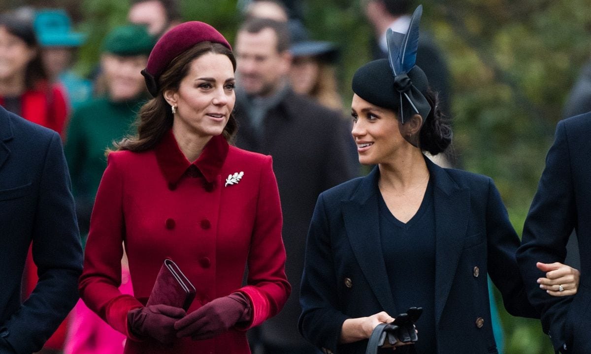 Meghan Markle and Kate Middleton