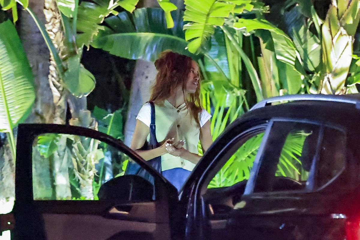 Malia was spotted leaving the West Hollywood Hotel
