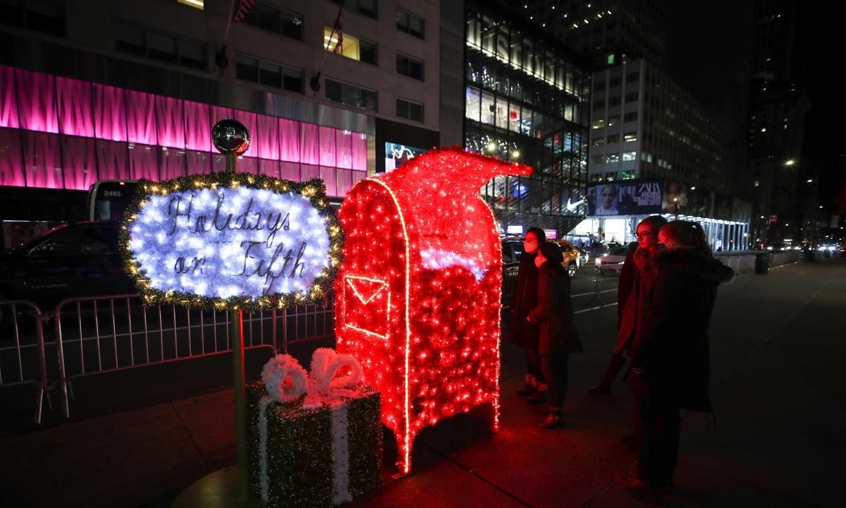 88th Rockefeller Tree Lighting amid Covid-19 pandemic
