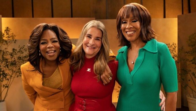 Melinda French Gates reacts to oprah comparison on her YouTube Series, 'Moments That Make Us'